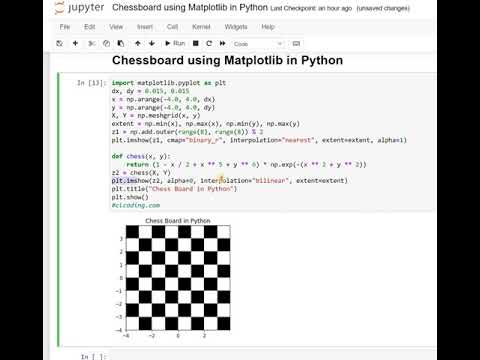 Day 19 Chessboard Using Matplotlib In Python