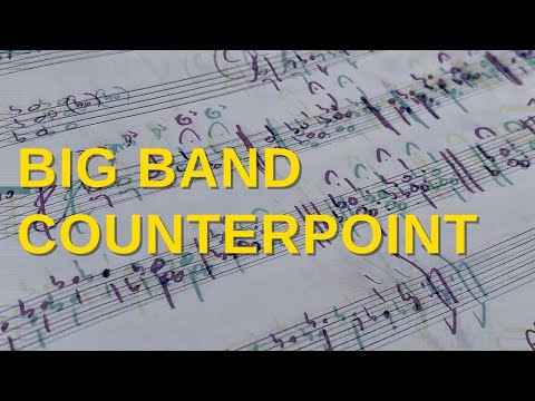 Big Band Counterpoint - Joey Kendrick's Virtual Big Band (Score Video)