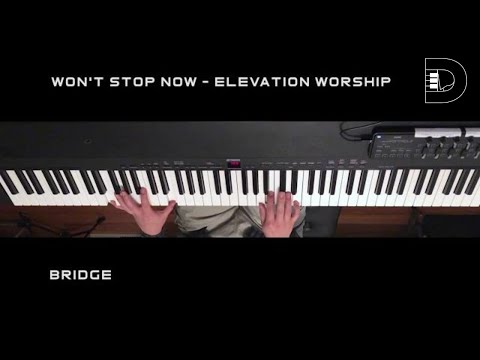Won't Stop Now Elevation Worship Keyboard