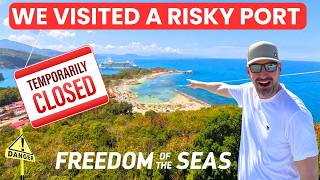 RISKY Labadee, Haiti- Our POV of this port + ONBOARD FUN! Freedom of the Seas Ep. 3 #royalcaribbean