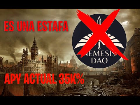 NEMESIS DAO ES UNA ESTAFA?? | APY BAJA DE 80 BILLONES A 35 K EN CUESTIÓN DE HORAS