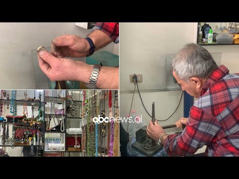 4 dekada mes argjendit dhe arit, argjendari në Vlorë tregon si ka bërë bizuteri me simbole kombëtare