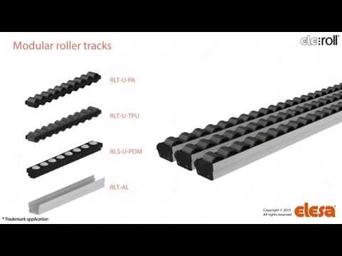 Rails à rouleaux modulaires ELEROLL®