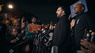 Zohran Mamdani'nin zaferi sonrası New York'ta sevinç gösterileri