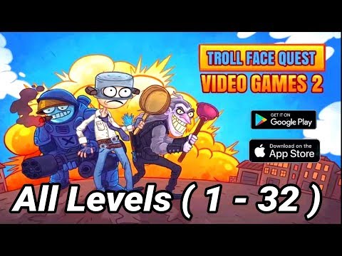 Troll Face Quest Video Games 2  ( All Levels) Android IOS Gameplay by Spil Games
