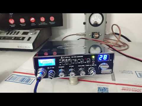 Let's take a look: Cobra 29LTD Chrome with AM and FM