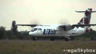 preview picture of video 'Визуальный заход ATR-42'