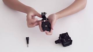 How to use Crosstour Action Camera Accessories