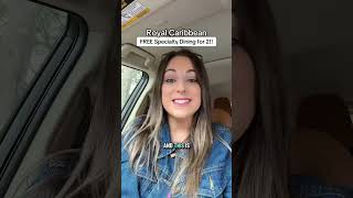 My March promo for Royal Caribbean is HERE! Free specialty dining experience for 2 on bookings that