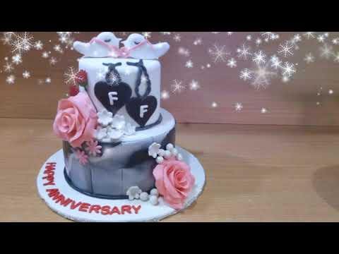 Happy anniversary cake