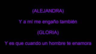GLORIA TREVI ft  ALEJANDRA GUZMAN  &#39;&#39;CUANDO UN HOMBRE TE ENAMORAN&#39;&#39;