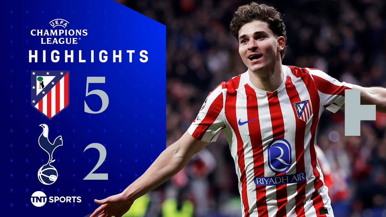 Nightmare For Kinsky 😭 | Atletico Madrid 5-2 Tottenham | UEFA Champions League Highlights - YouTube