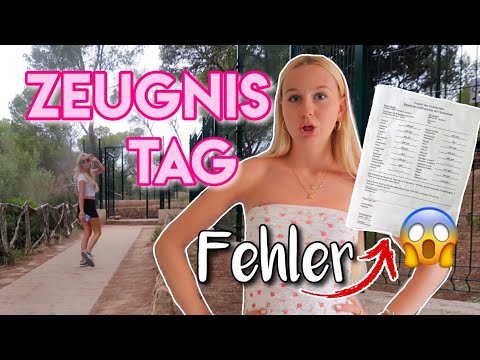 Kommt mit ZEUGNIS abholen & 1. FERIENTAG | MaVie Noelle