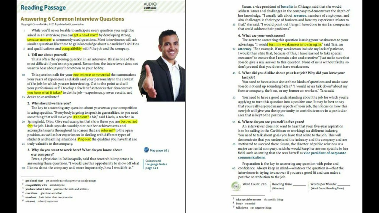 Select Reading Intermediate Chapter 1