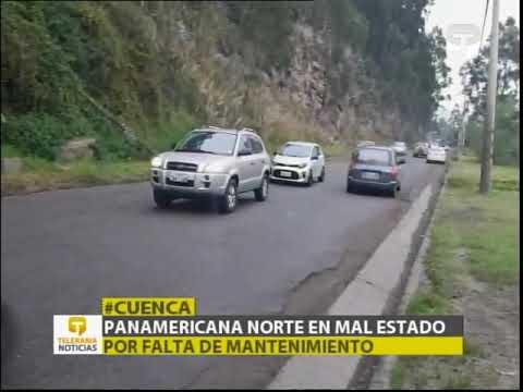 Panamericana Norte en mal estado por falta de mantenimiento