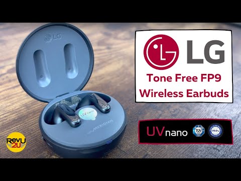 The Only Wireless Earbuds We Would Ever Share - LG Tone Free FP9 with UVnano