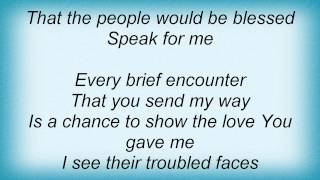 Jaci Velasquez - Speak For Me Lyrics