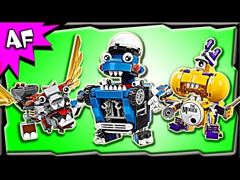 Lego Mixels MAX Series 7: MCPD, Medivals, Mixies Stop Motion Build Review