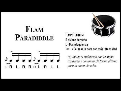 24. Flam Paradiddle – 40 RUDIMENTOS | Clases de Batería (FULL AUDIO)