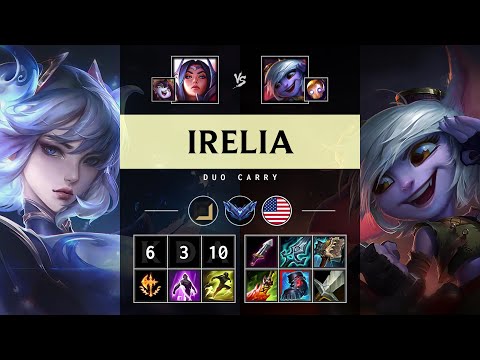 Irelia ADC vs Tristana - NA Diamond Patch 25.15