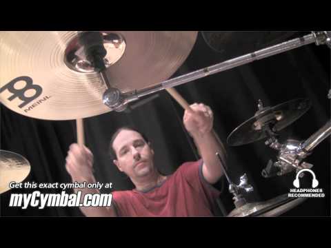 Meinl 16" Soundcaster Custom Medium Crash Cymbal - Played by Derek Roddy (SC16MCB-1063011B)