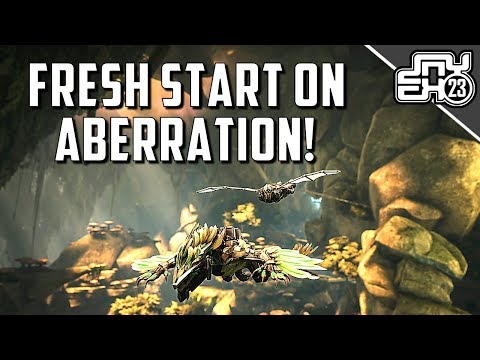 NEW START ON ABERRATION - MTS ARK PvP Server - Ep 1