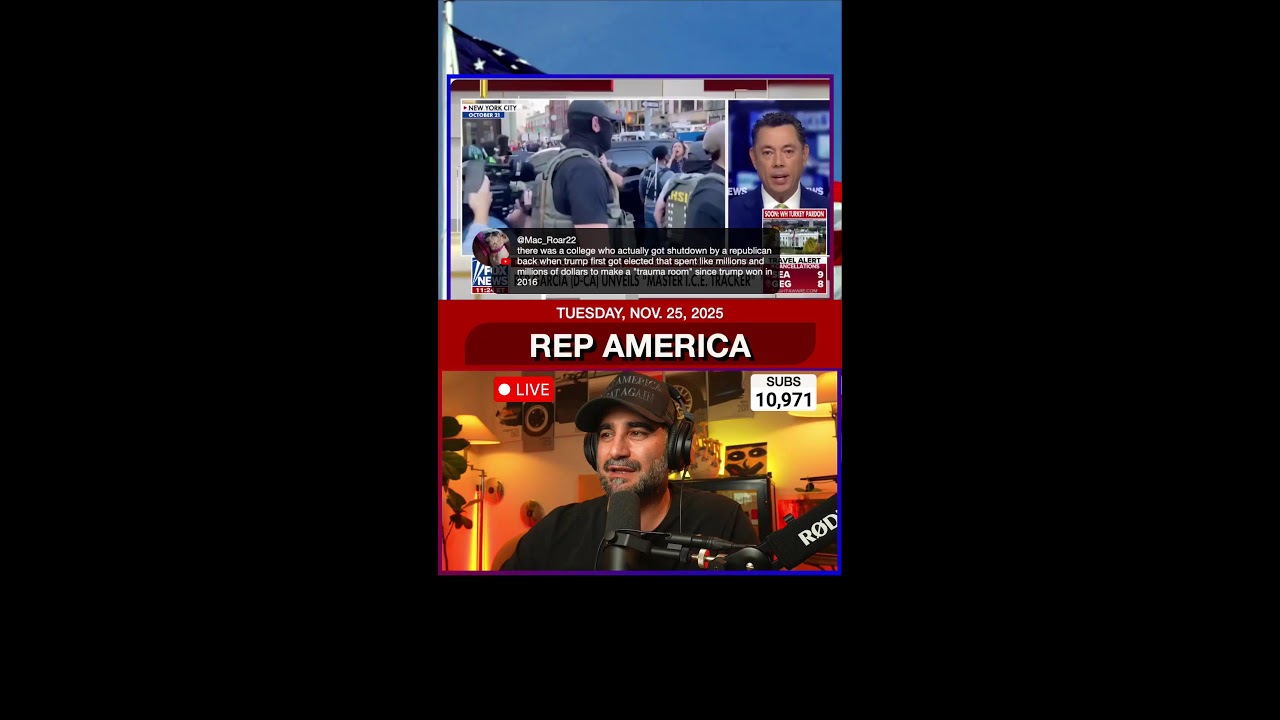 Trump Turkey Pardon, Russia Ukraine - Rep America with Medi - LIVE