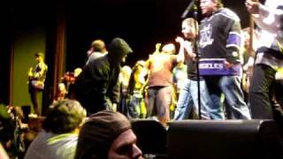 &quot;This is LA&quot; The Briggs @ Nokia Live  kROQ tailgate party for Kings game