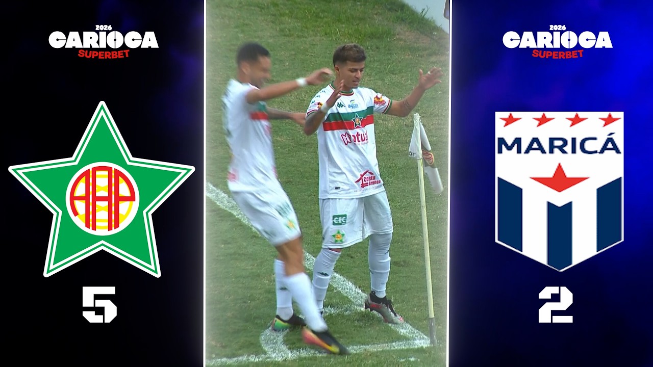 Portuguesa RJ vs Maricá Highlights