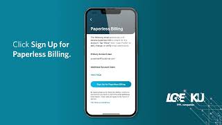 How to sign up for paperless billing on the mobile app | LG&E and KU