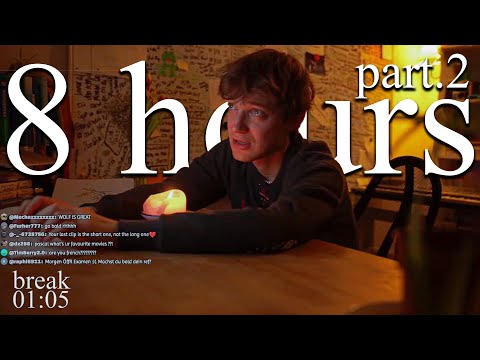 LIVE | 8-HOUR study with me (part.2) 📚⛈️ rain sounds & pomodoro timer 60 & 10