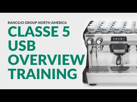 Rancilio Classe 5 USB/ Tall/ Group 2/ Semi Automatic Coffee Machine