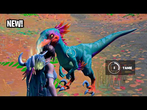 New Raptor in Fortnite & How to Tame them!