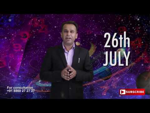 Astrological Prediction for the Person Born on 26th July | Astrology Planets