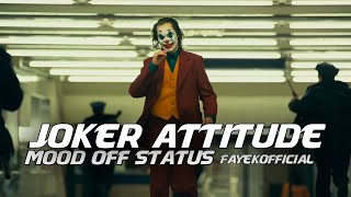 Joker Attitude WhatsApp Status  Alone Boy Status  