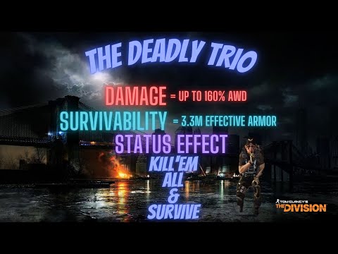 Division 2 TU 18.1 - Deadly Trio Build Melts Content & Survives
