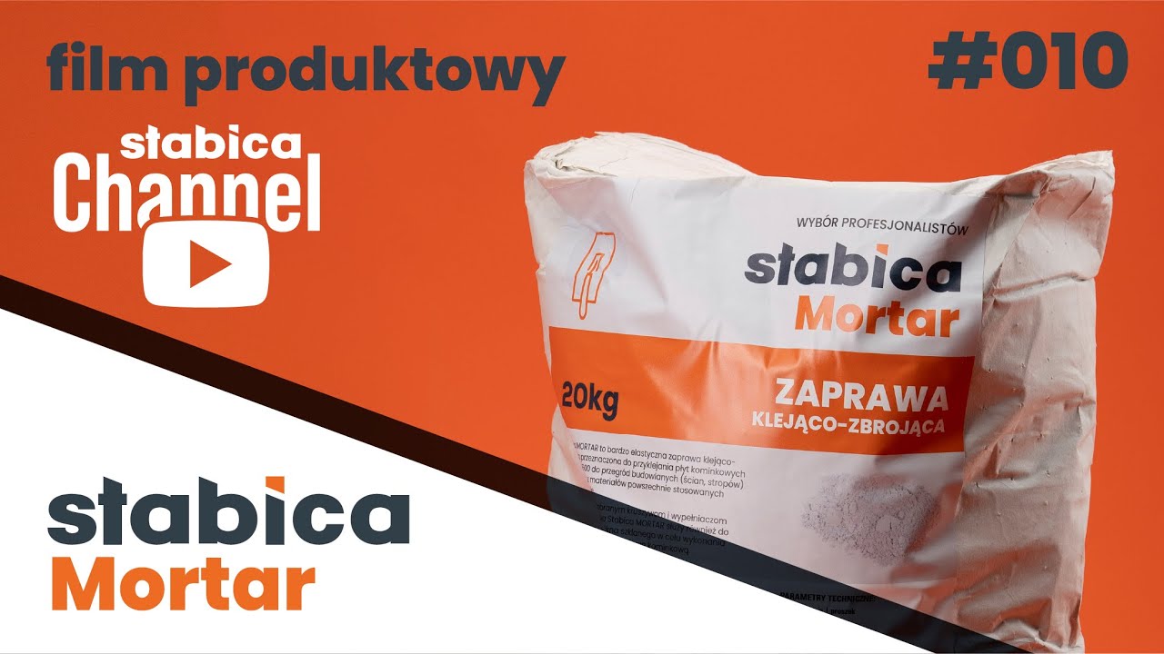 #10 Stabica Mortar | Adeziv Armat | Sistem de construcție pentru șeminee | Alegerea profesioniștilor