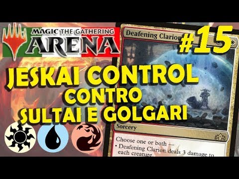 (ITA) Jeskai Control vs Sultai Control e Golgari Midrange #15 (MTG Arena)