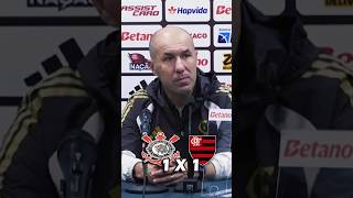 FALHA DEFENSIVA Jardim explica gol do Corinthians!  #Flamengo #Defesa #Jardim #Brasileirão #Mengão