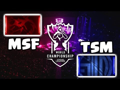 TSM vs. MSF | TIEBREAKER | 2017 World Championship | TSM vs Misfits Gaming | PowerOfEvil