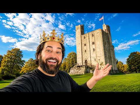 I rented AN ENTIRE CASTLE in ENGLAND!!