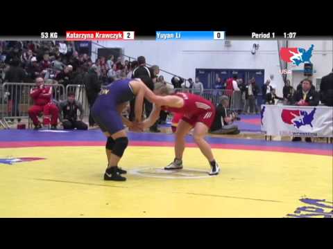 WM 53 KG - Katarzyna Krawczyk vs. Yuyan Li