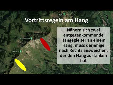 Right of way | Jura Thal Flying School | Paragliding