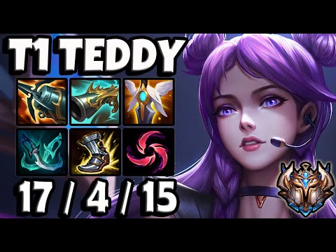T1 Teddy KAISA vs TRISTANA [ ADC ] Patch 11.9 Ranked Korea ✅