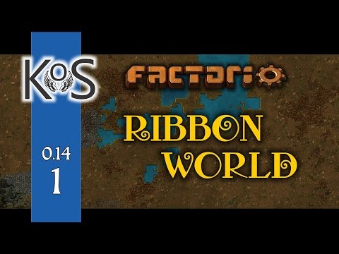 Factorio 0.14 Ribbon World | Ep 1: A New Ribbon | Let's Play