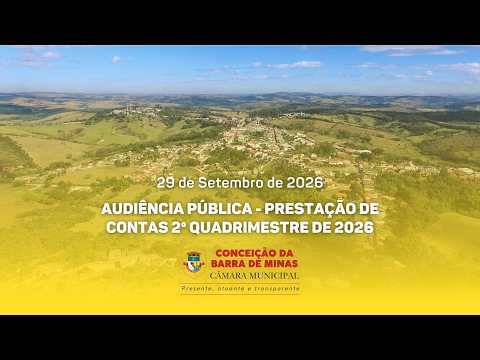 Audiência Pública - Prestação de Contas 2º Quadrimestre de 2026