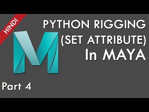 Learn Python Script For Maya Python Rigging In Maya Part 4 Set Attribute Python For Maya Rigging