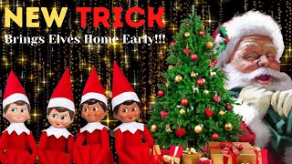 Our Elf Arrived Early!!! | Get Your Elf To Arrive Early!! | New Way To Make Your Elf Arrive Early!
