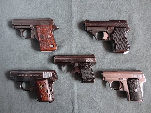 PISTOLAS DE BOLSILLO CALIBRE .25 ACP- Pocket Pistol Collection