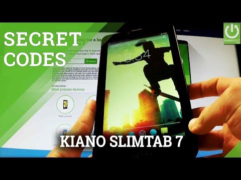 CODES in KIANO SlimTab 7 - Advanced Settings / Tips & Tricks